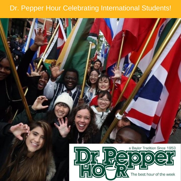 ‘International Dr Pepper Hour’ celebrates Global Friendship Program