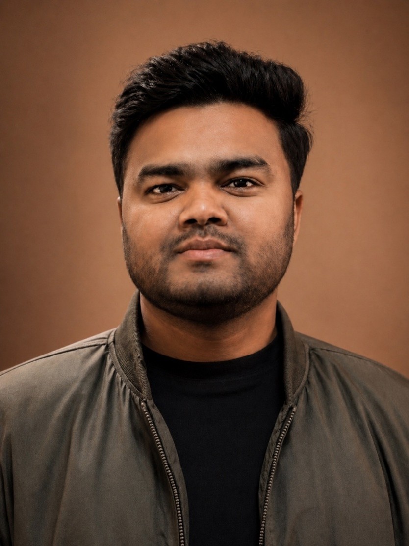 Headshot of a male student from Bangladesh