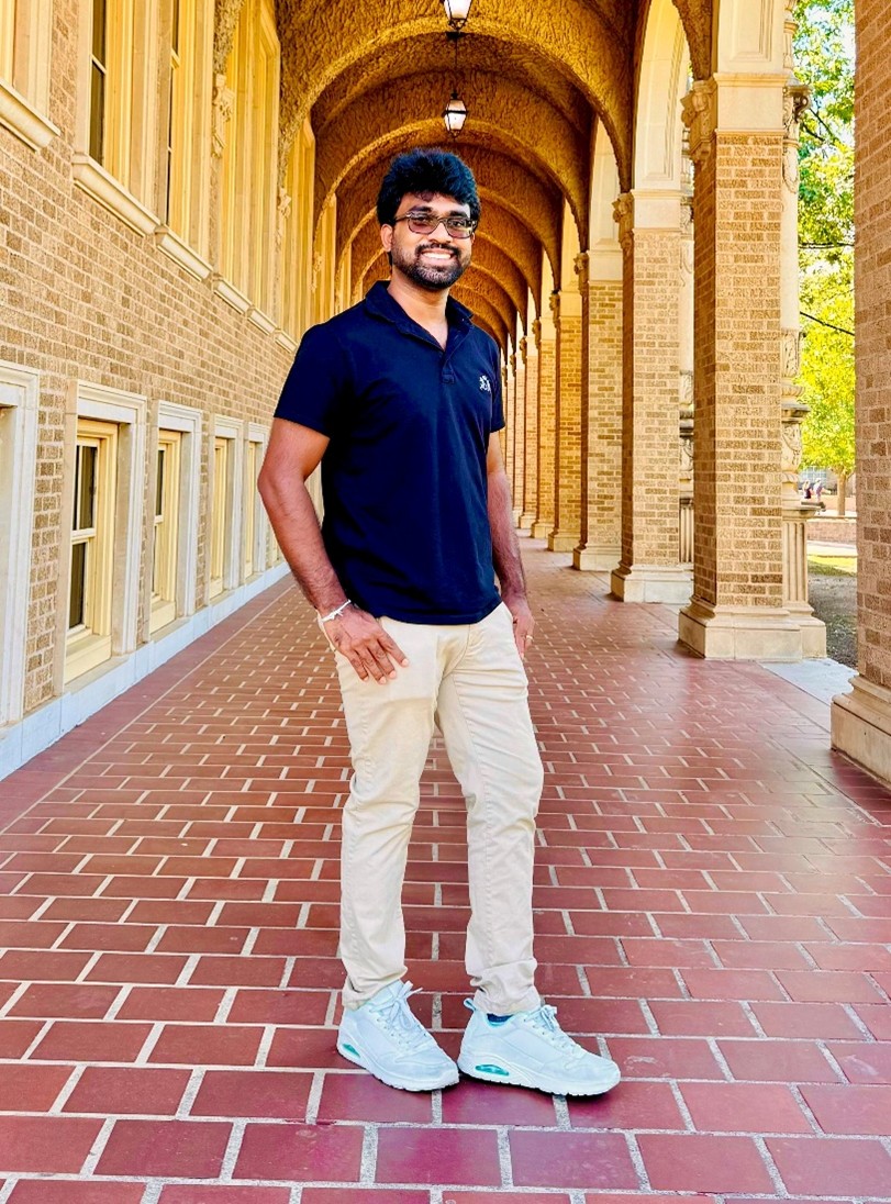 Headshot of a male student from Sri Lanka
