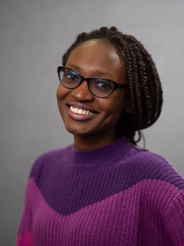 Headshot of a female student from Nigeria.
